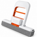 Mini Foldable Sponge Mop, Self-Squeeze Desktop Mop for Small Spaces, Wet & Dry Portable Cleaning Tool for Kitchen Countertops