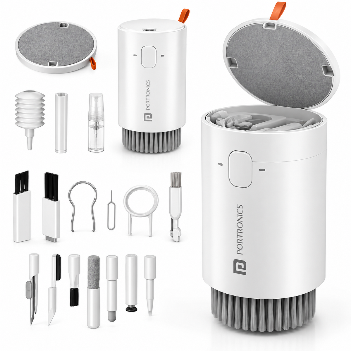 20-in-1 Smart Gadget Cleaning Kit – Multi-Tool Cleaning Set for Keyboard, Laptop, Earbuds, Phone & Camera