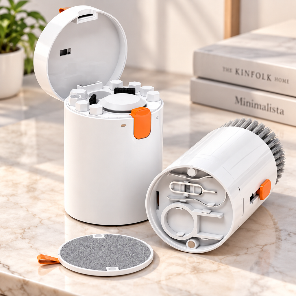 20-in-1 Smart Gadget Cleaning Kit – Multi-Tool Cleaning Set for Keyboard, Laptop, Earbuds, Phone & Camera